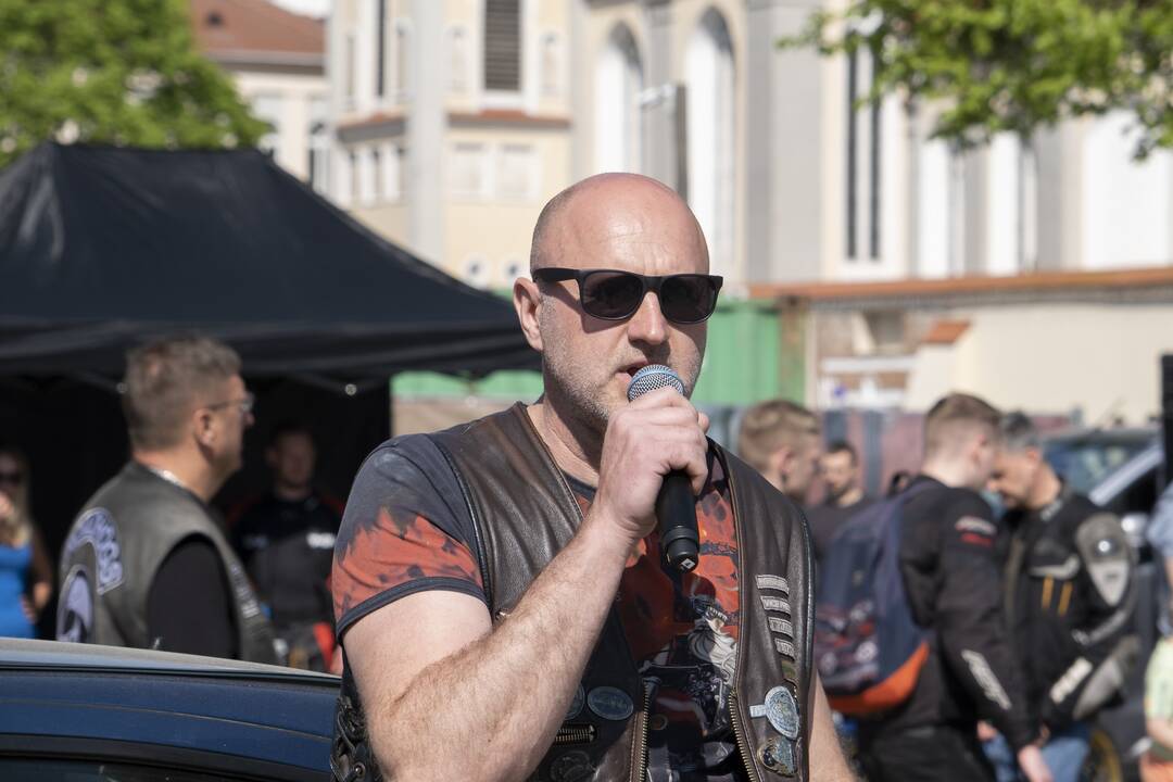 Kaune atidarytas baikerių sezonas