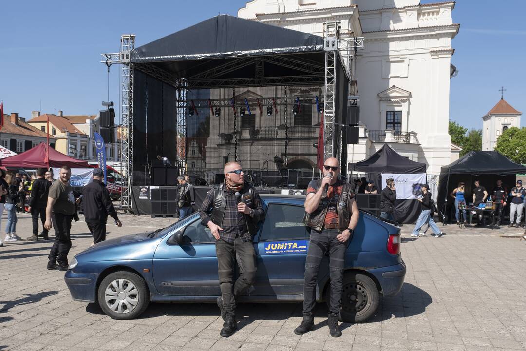 Kaune atidarytas baikerių sezonas