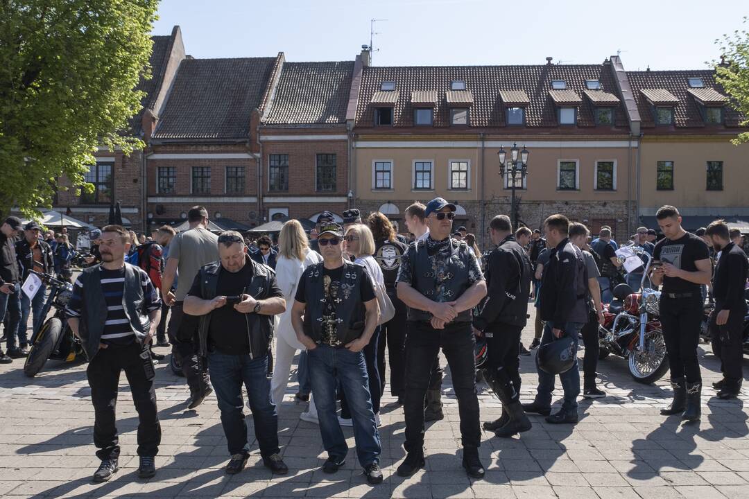 Kaune atidarytas baikerių sezonas