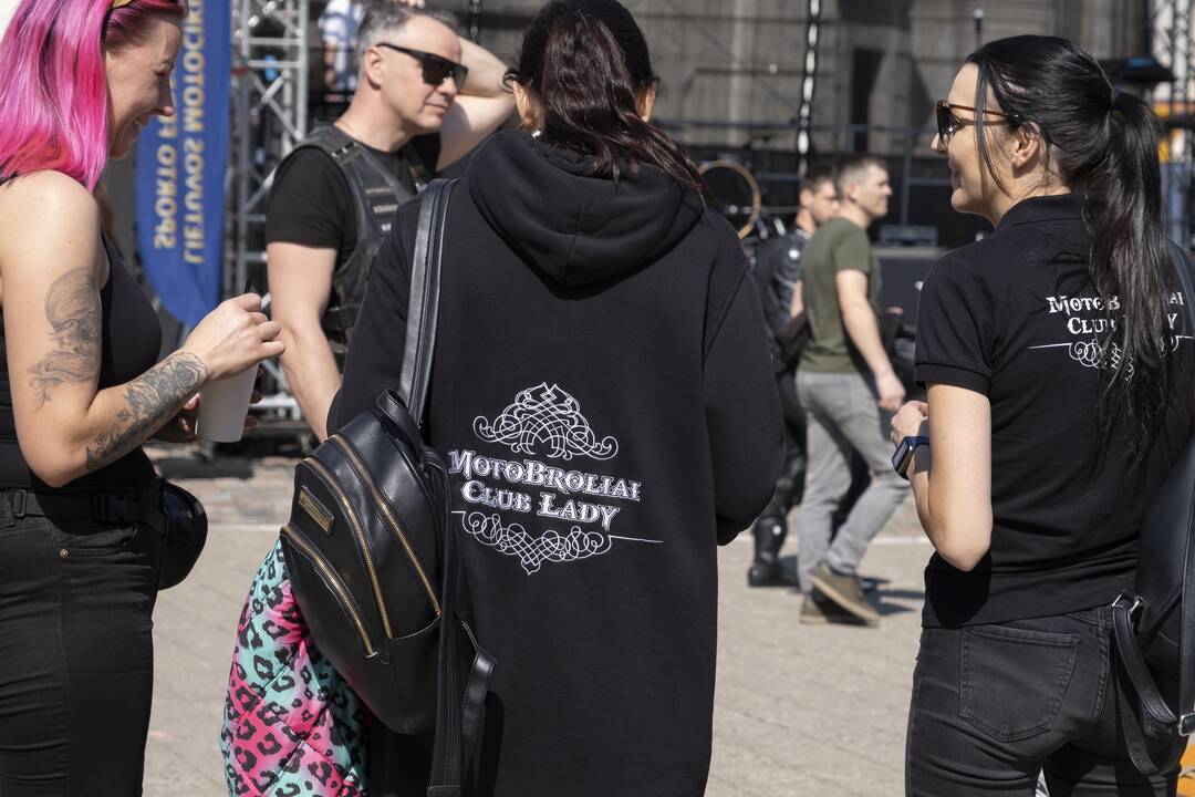 Kaune atidarytas baikerių sezonas