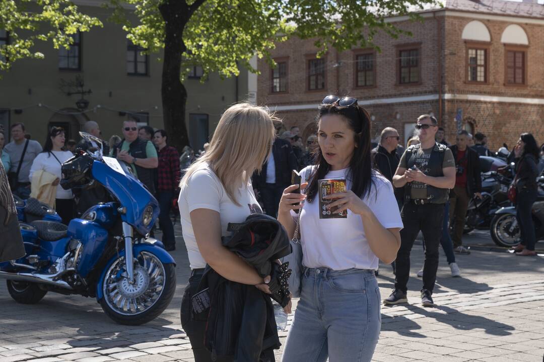 Kaune atidarytas baikerių sezonas