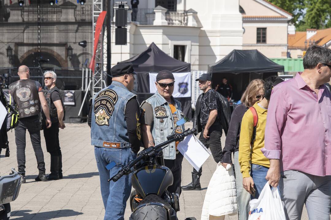 Kaune atidarytas baikerių sezonas