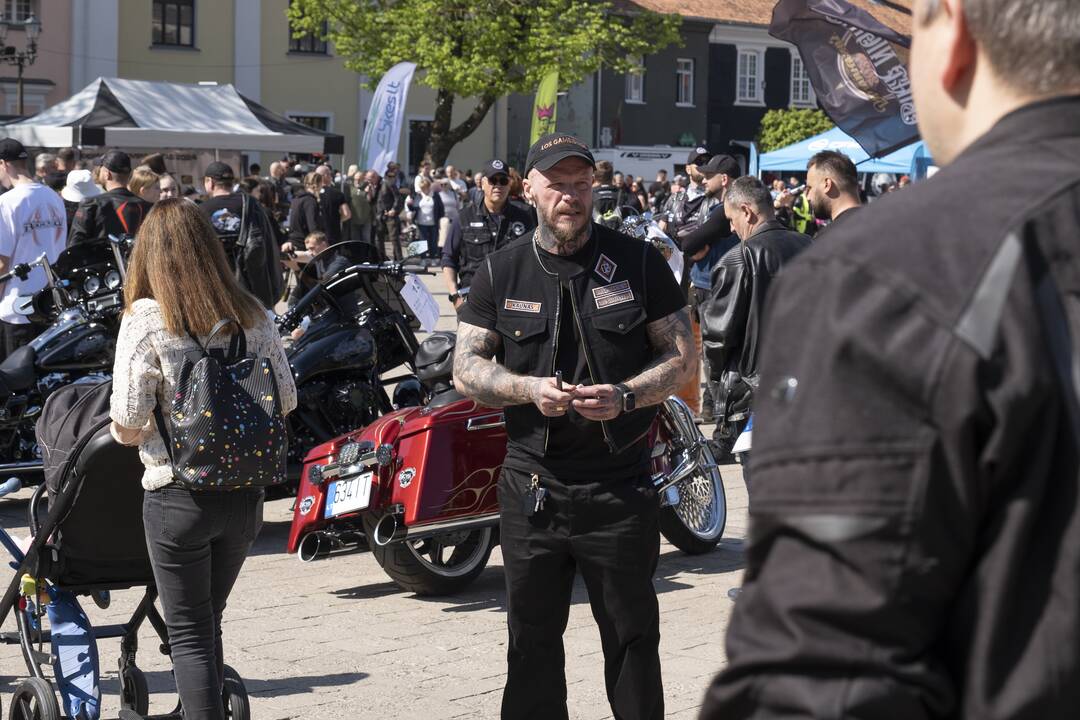 Kaune atidarytas baikerių sezonas