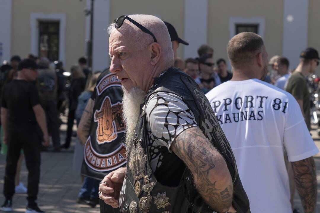 Kaune atidarytas baikerių sezonas