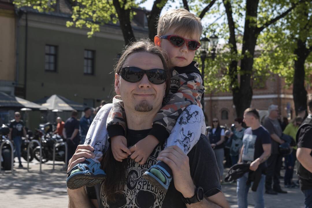 Kaune atidarytas baikerių sezonas