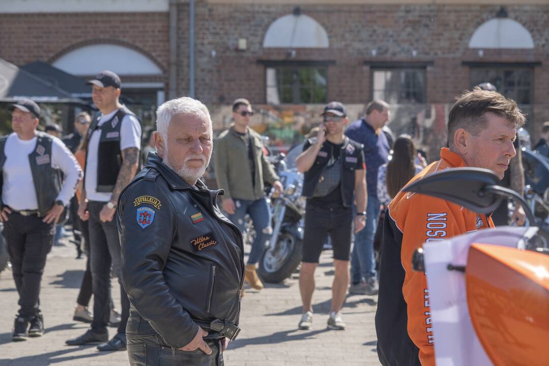 Kaune atidarytas baikerių sezonas
