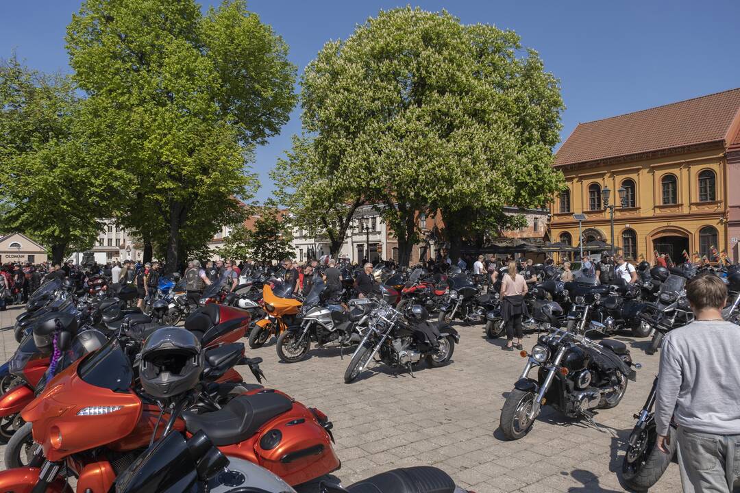 Kaune atidarytas baikerių sezonas