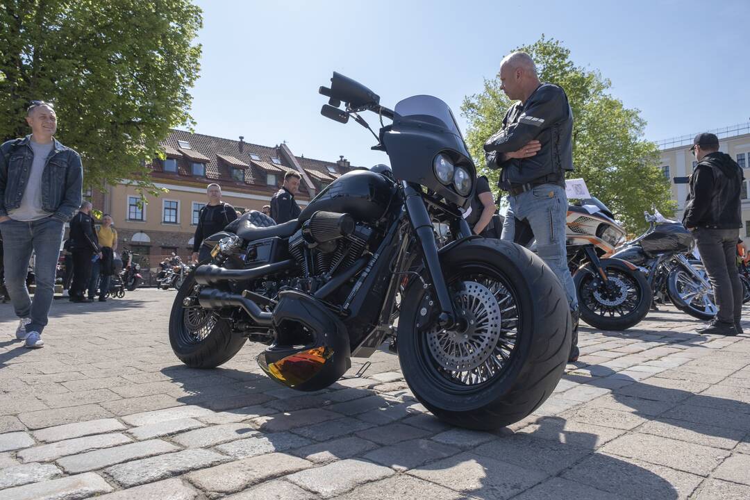 Kaune atidarytas baikerių sezonas