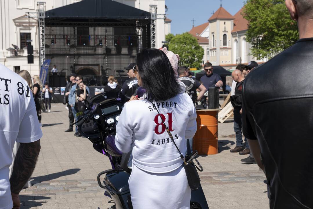 Kaune atidarytas baikerių sezonas