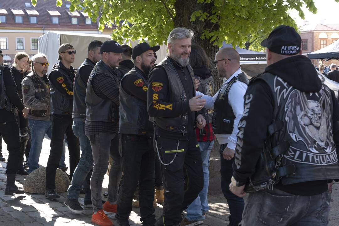 Kaune atidarytas baikerių sezonas