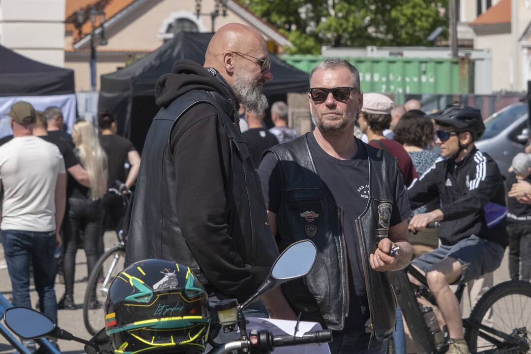 Kaune atidarytas baikerių sezonas