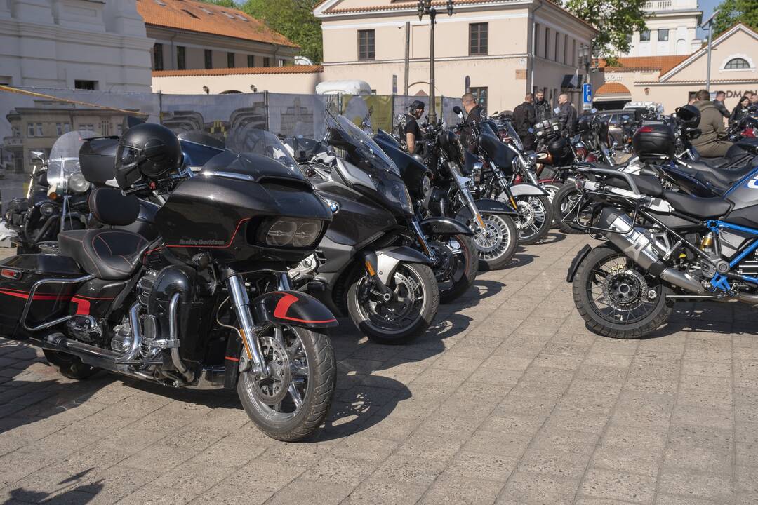 Kaune atidarytas baikerių sezonas