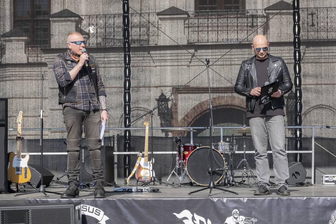 Kaune atidarytas baikerių sezonas