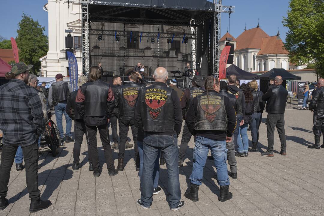 Kaune atidarytas baikerių sezonas