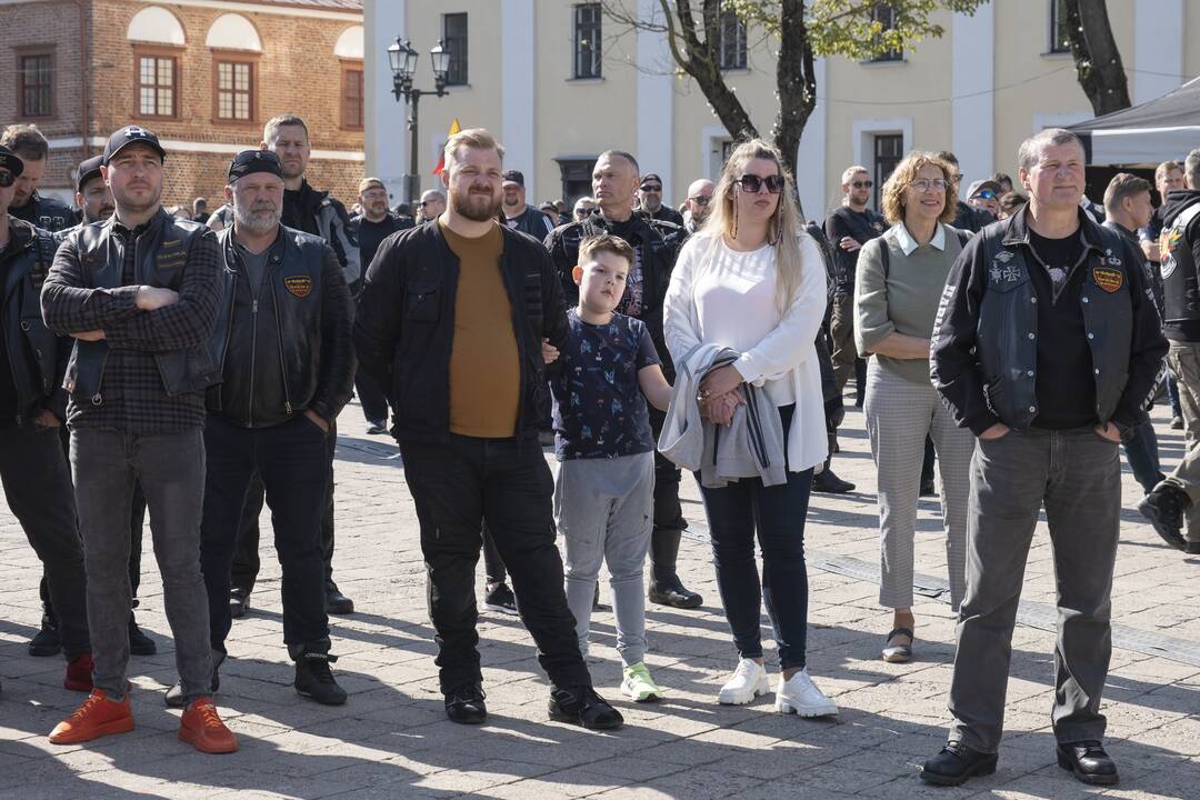 Kaune atidarytas baikerių sezonas
