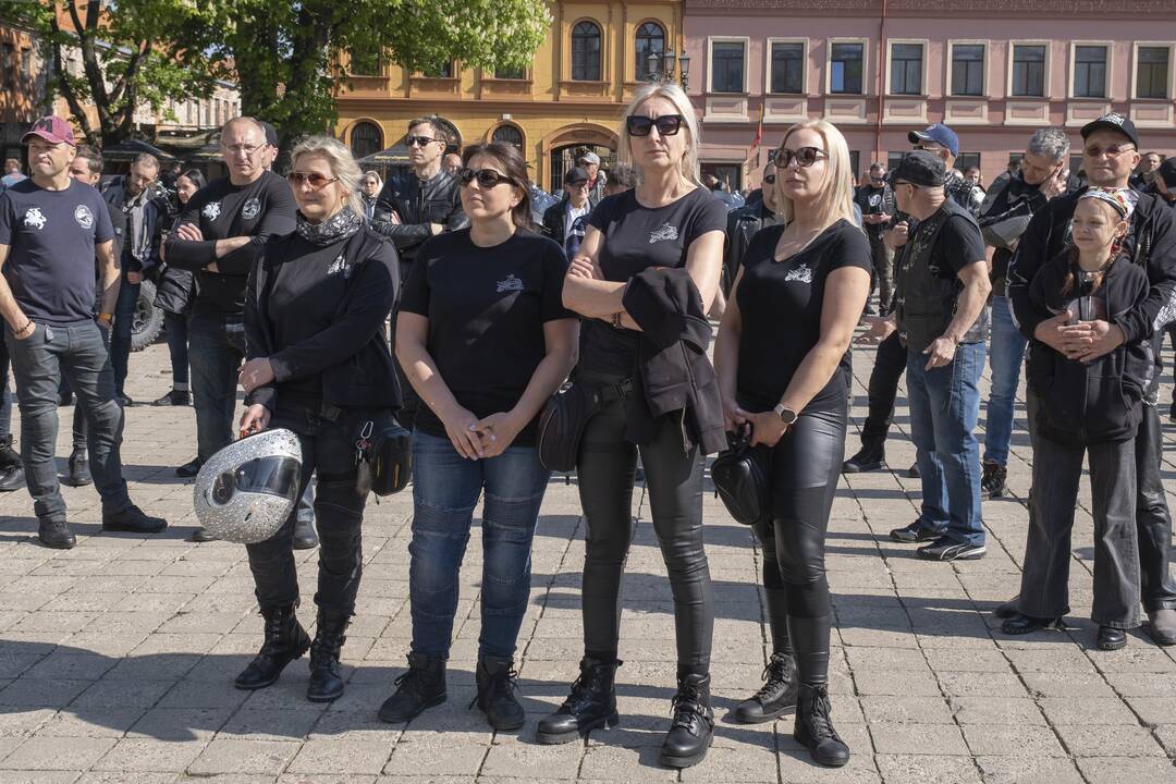 Kaune atidarytas baikerių sezonas