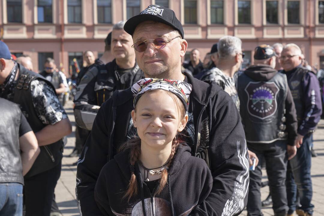 Kaune atidarytas baikerių sezonas