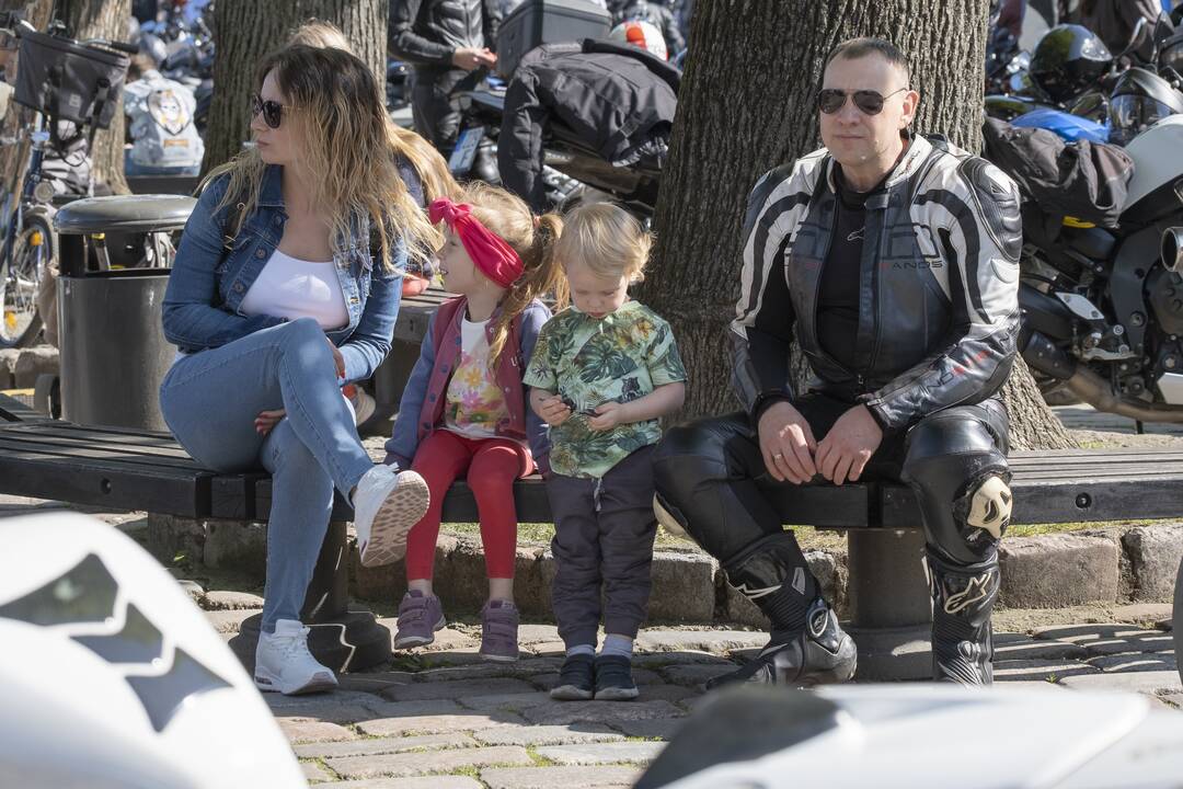 Kaune atidarytas baikerių sezonas