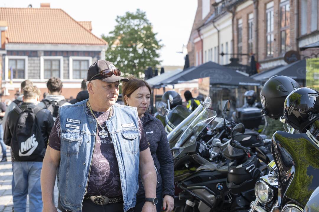 Kaune atidarytas baikerių sezonas