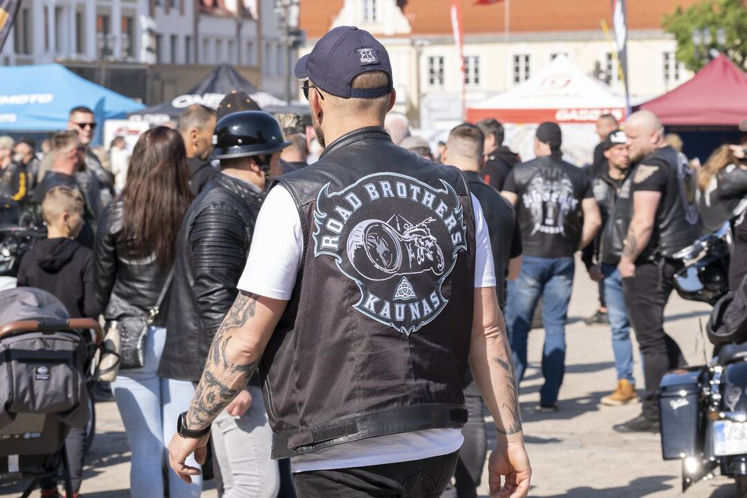 Kaune atidarytas baikerių sezonas