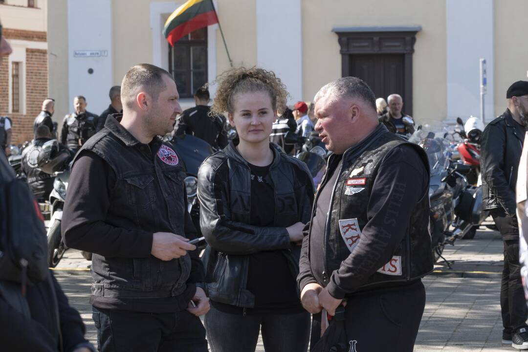 Kaune atidarytas baikerių sezonas