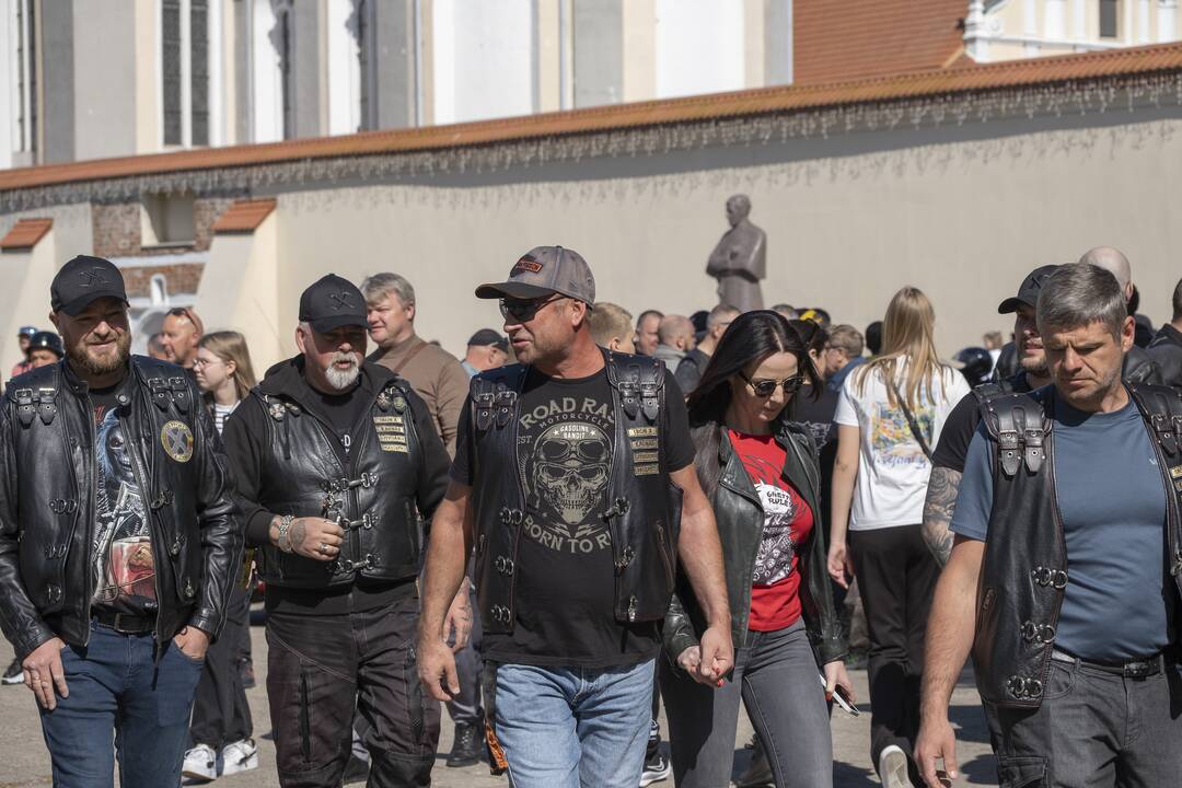 Kaune atidarytas baikerių sezonas