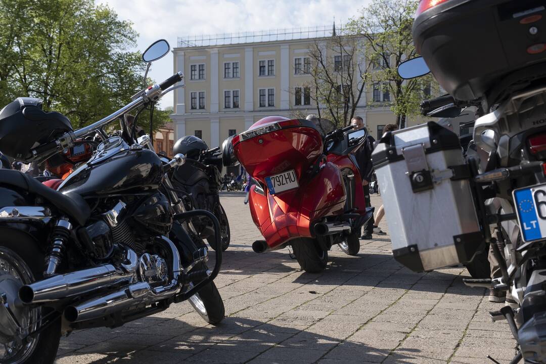 Kaune atidarytas baikerių sezonas