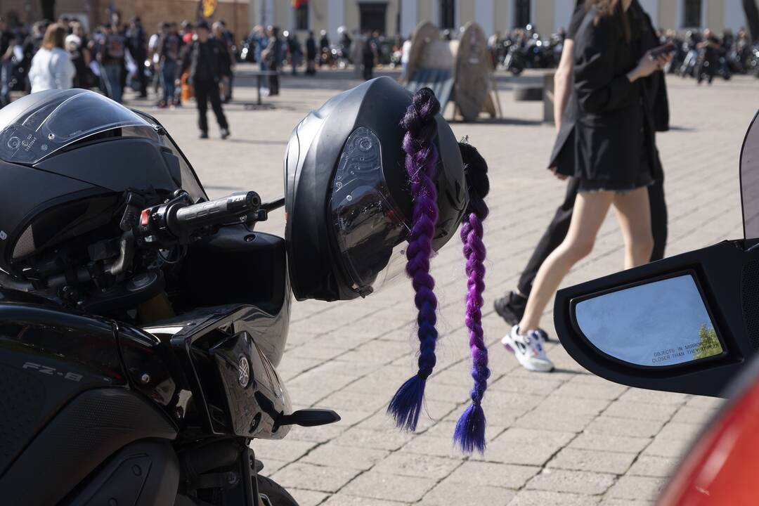 Kaune atidarytas baikerių sezonas