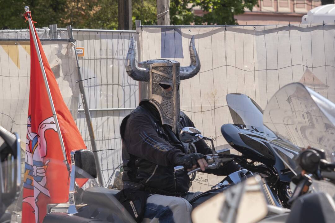Kaune atidarytas baikerių sezonas