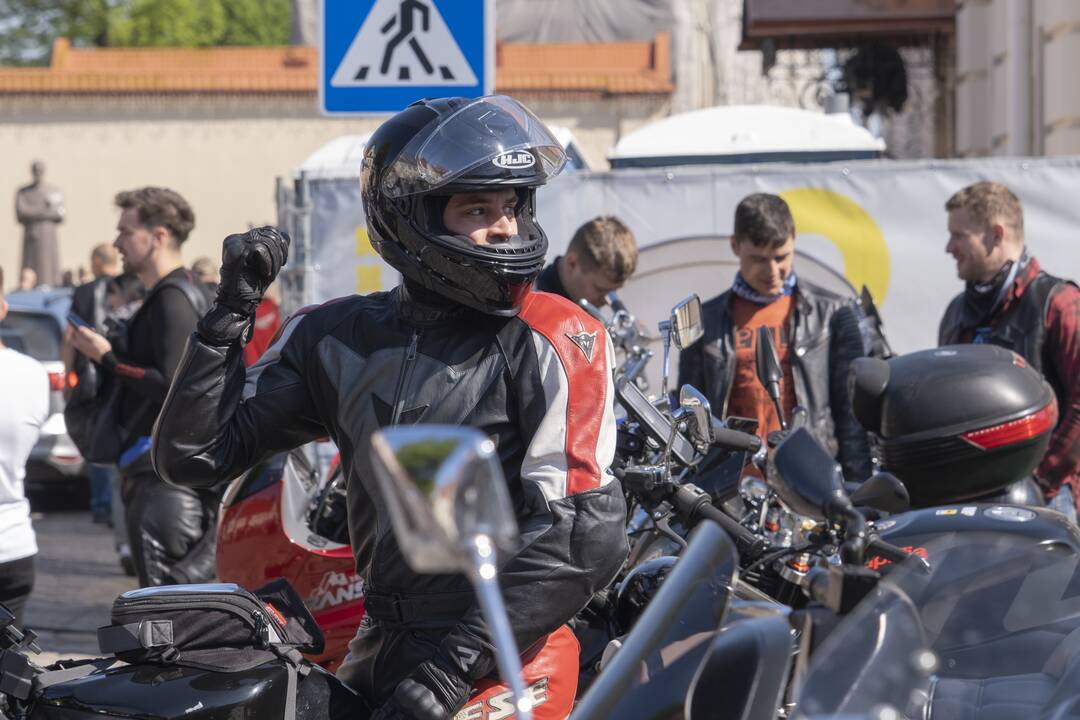 Kaune atidarytas baikerių sezonas