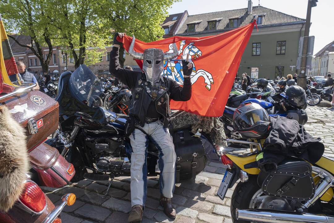Kaune atidarytas baikerių sezonas