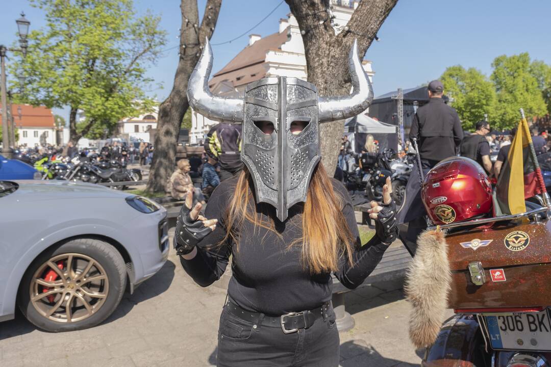 Kaune atidarytas baikerių sezonas