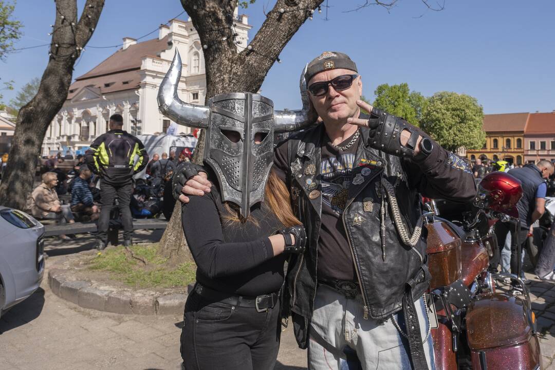 Kaune atidarytas baikerių sezonas