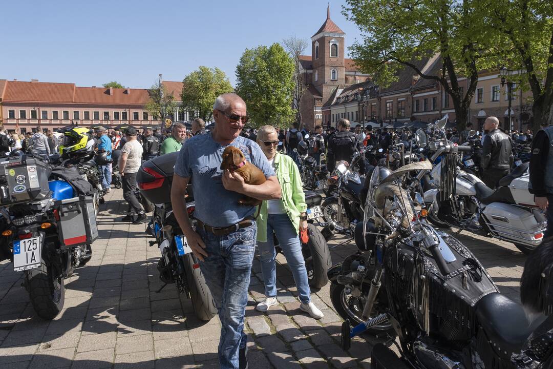 Kaune atidarytas baikerių sezonas