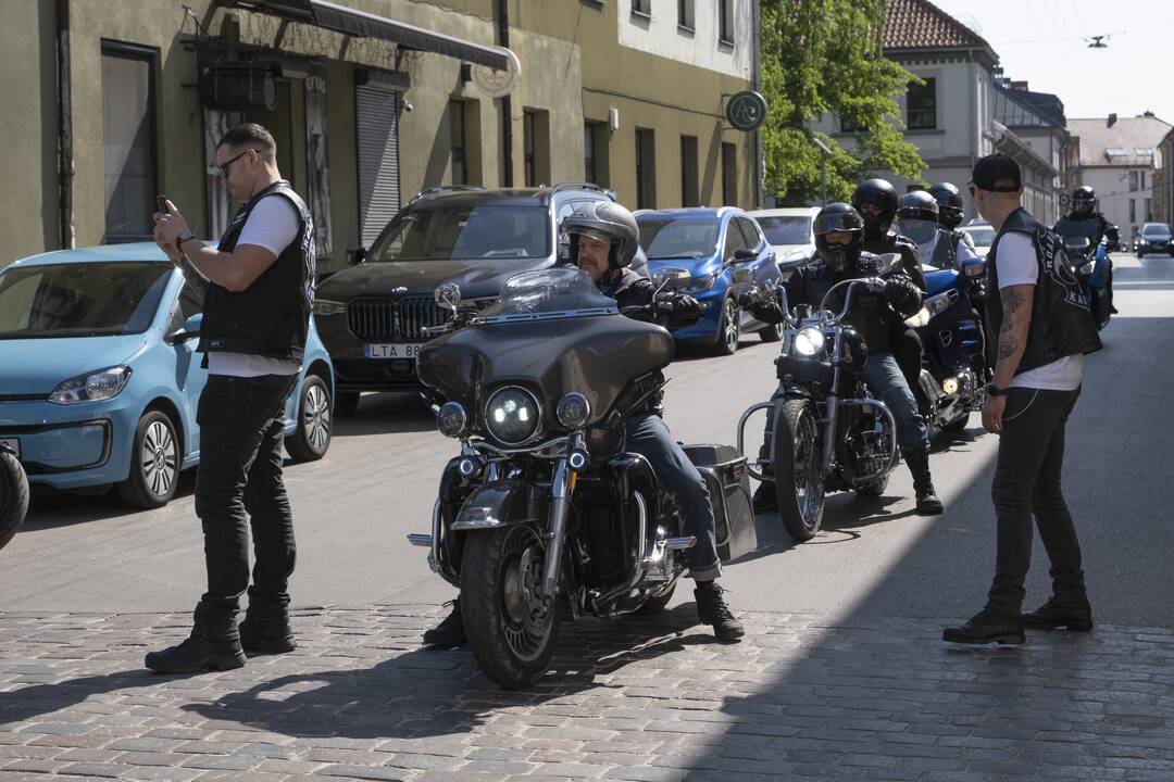 Kaune atidarytas baikerių sezonas