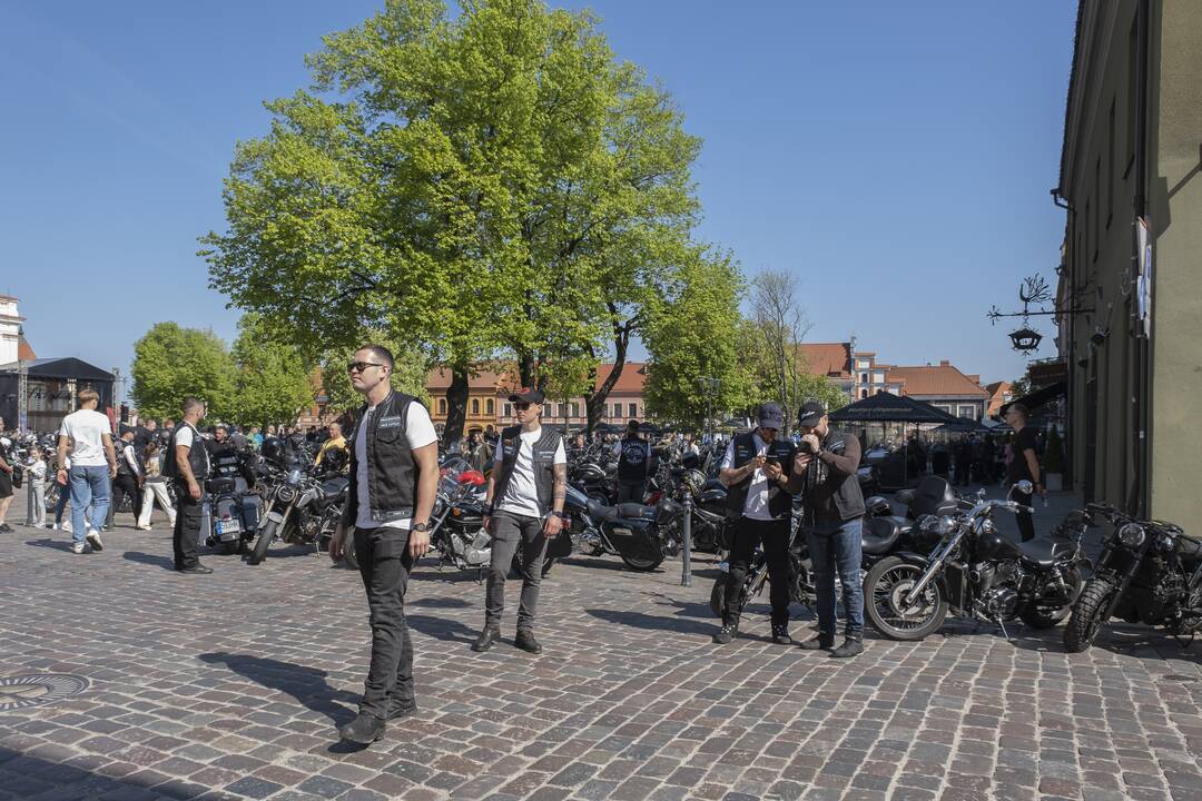 Kaune atidarytas baikerių sezonas