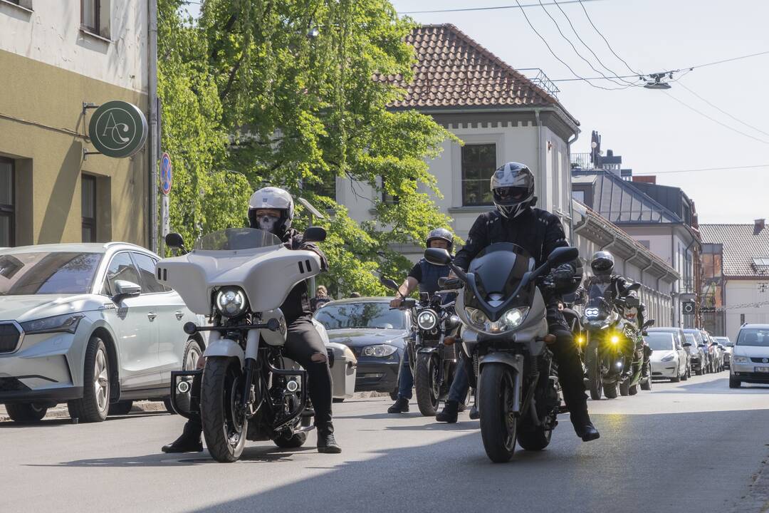 Kaune atidarytas baikerių sezonas