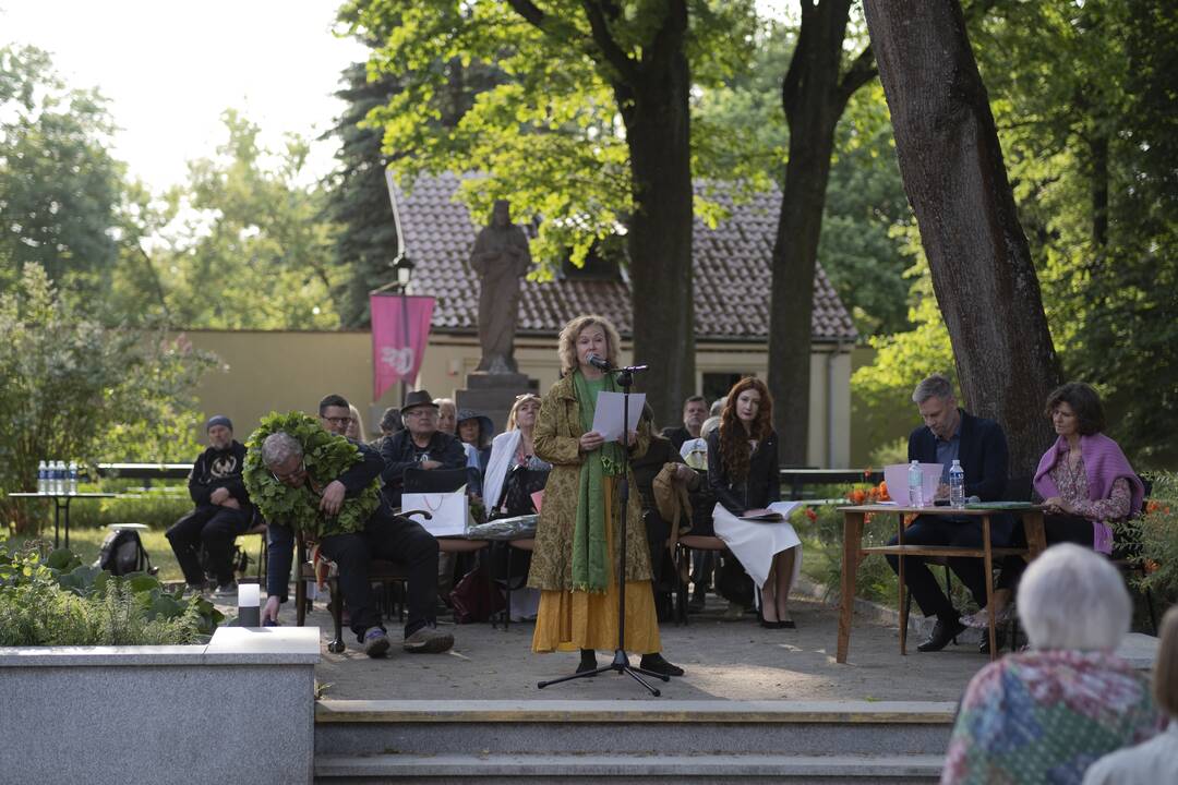 Kaune vainikuotas "Poezijos pavasario" laureatas