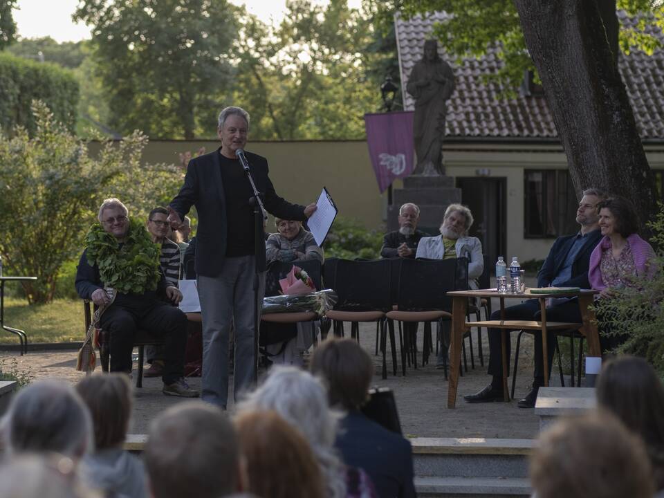 Kaune vainikuotas "Poezijos pavasario" laureatas