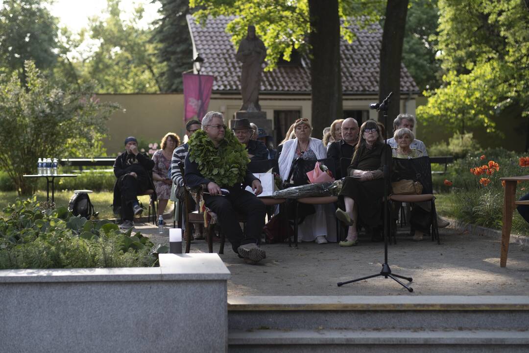 Kaune vainikuotas "Poezijos pavasario" laureatas