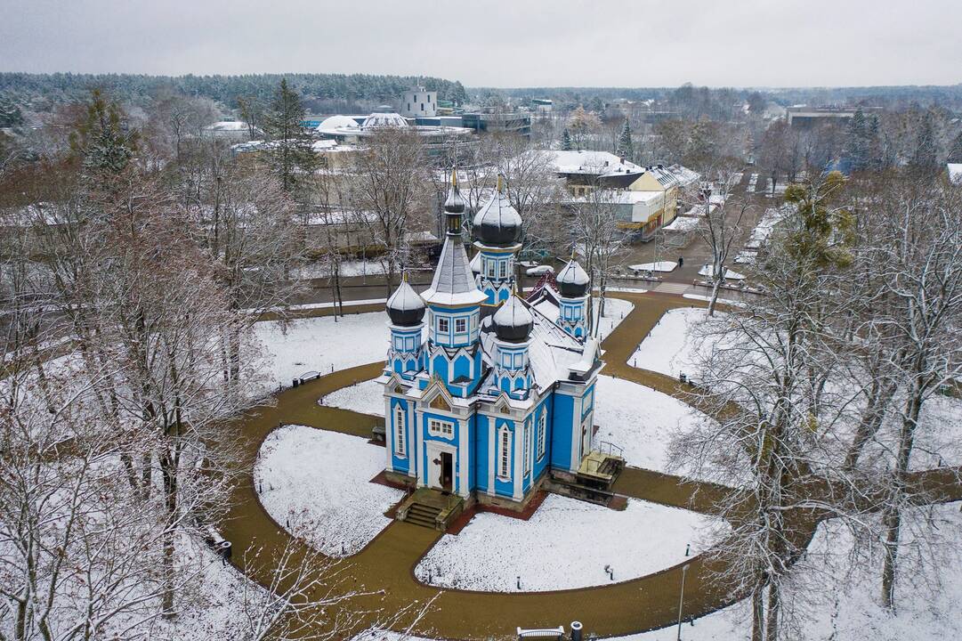 Šventiškai suspindo Druskininkai
