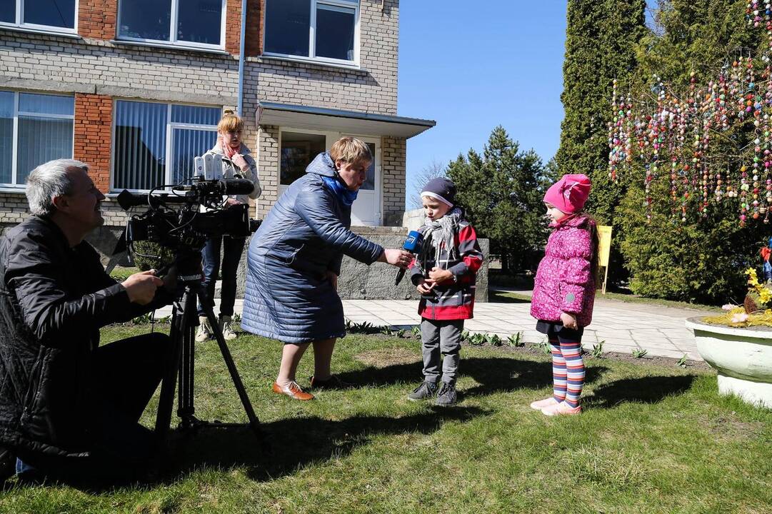 Rekordinis Lietuvos Velykų medis