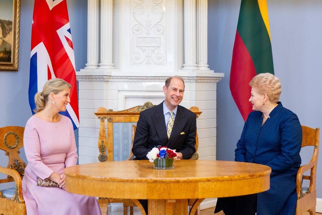 Lietuvoje – britų karališkieji svečiai