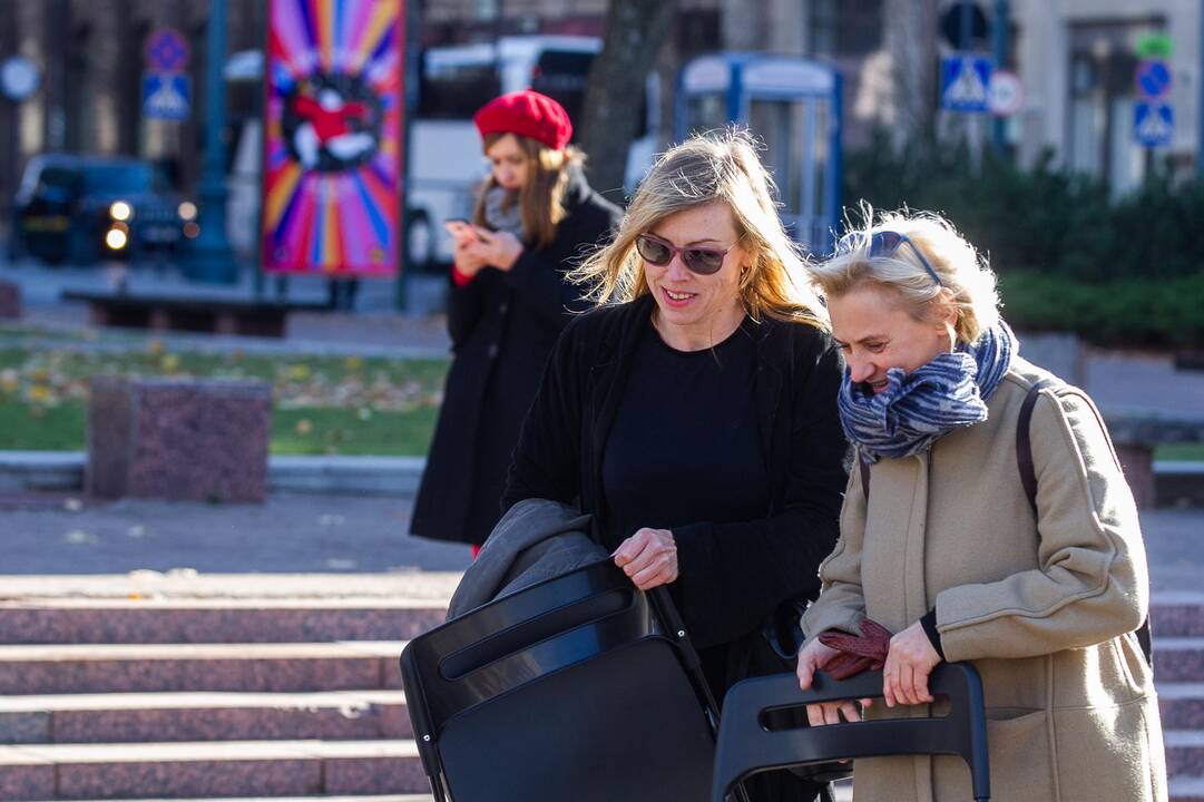 Aktorių protesto akcija prie Seimo