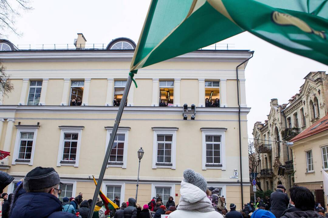 Parama streikuojantiems mokytojams streiko fonde padvigubėjo