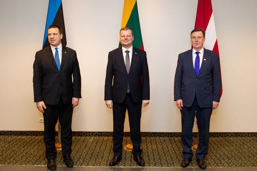 Vilniuje susitinka trijų Baltijos šalių premjerai