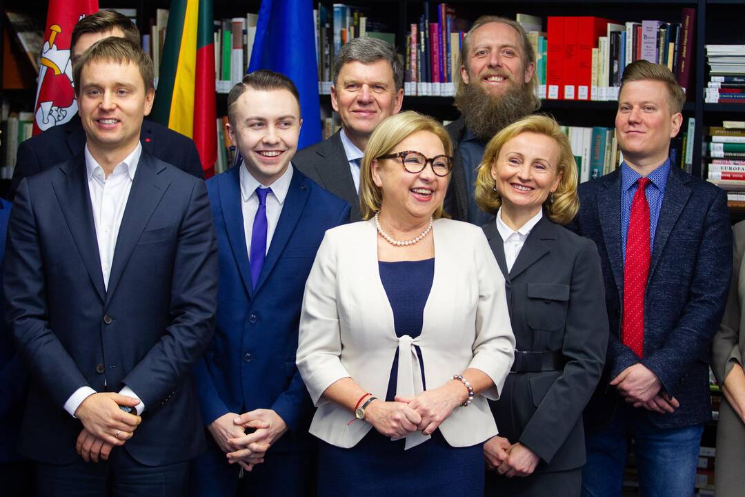 A. Zuokas pristatė savo komandą