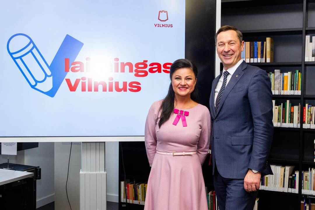 A. Zuokas pristatė savo komandą