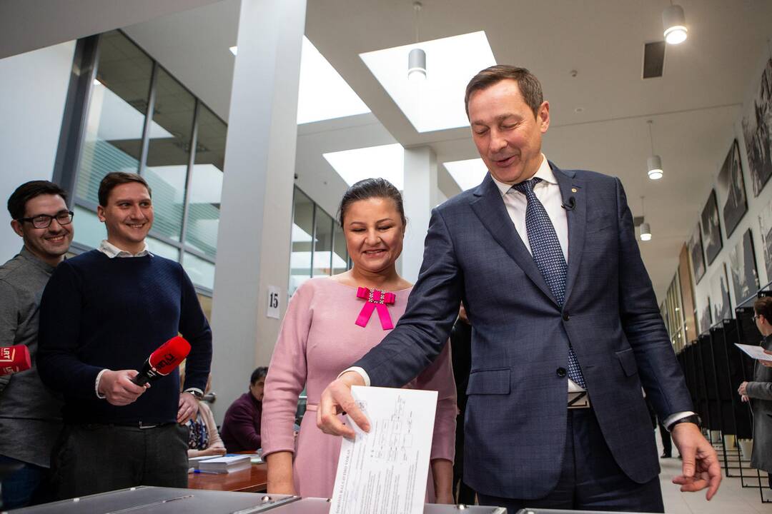 Išankstinis balsavimas: Vilnius renka merą