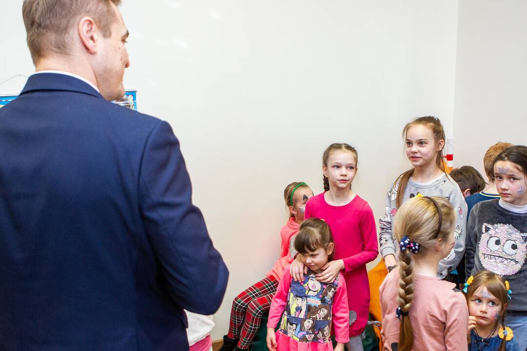 Vidaus reikalų ministerijoje įrengtas vaikų kambarys